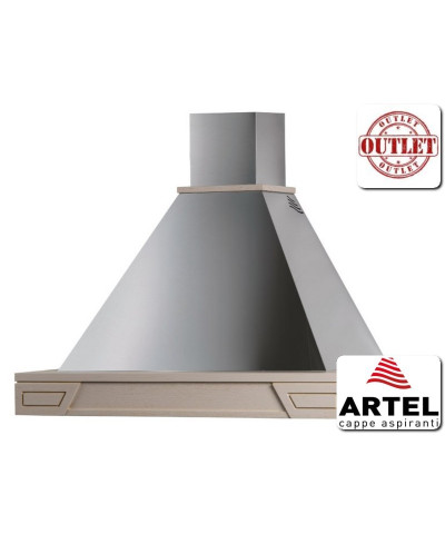 CAPPA GINEVRA INOX 90CM (ARTE)