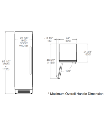 CONGELATORE FRZ605UBLPTT/24 (BERT)