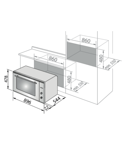 FORNO DLM90N (DĒLO)