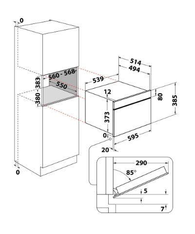 MICROONDE W9MD260 IXL (WHSU)