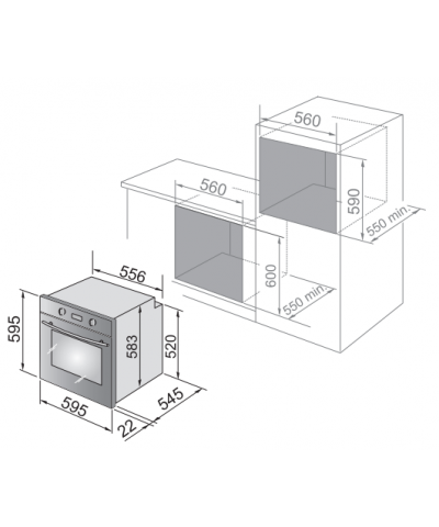 FORNO NSM7XLXRF (DĒLO)