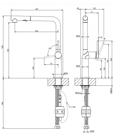 MISCELATORE 60311 STELO (GESS)